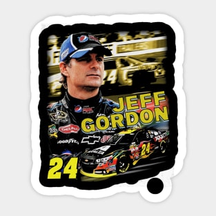 Jeff Gordon Vintage Sticker